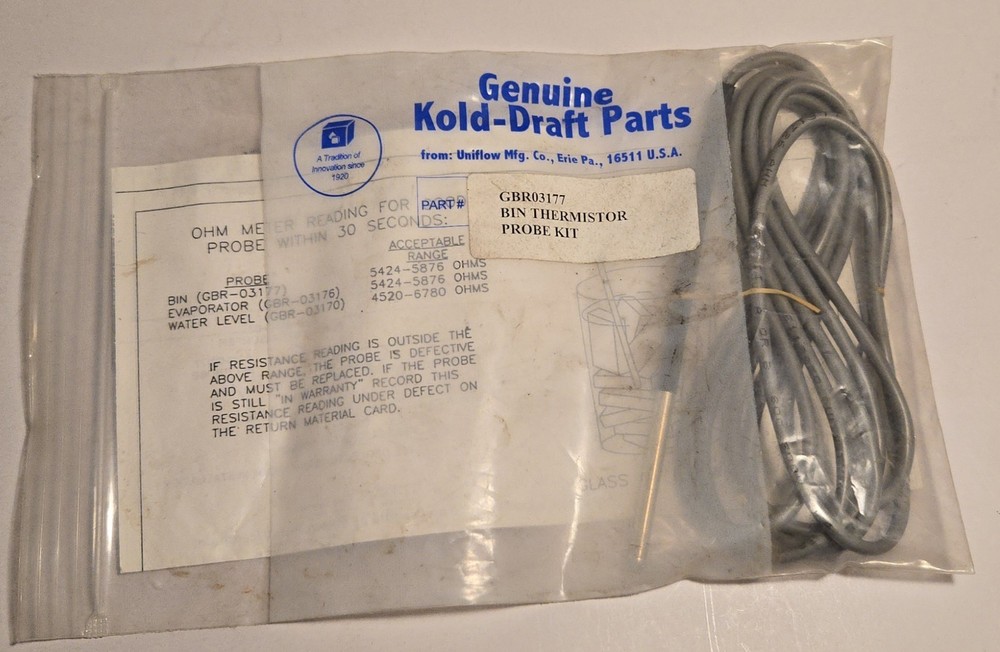 Kold-Draft GBR03177 Sensor NEW OEM