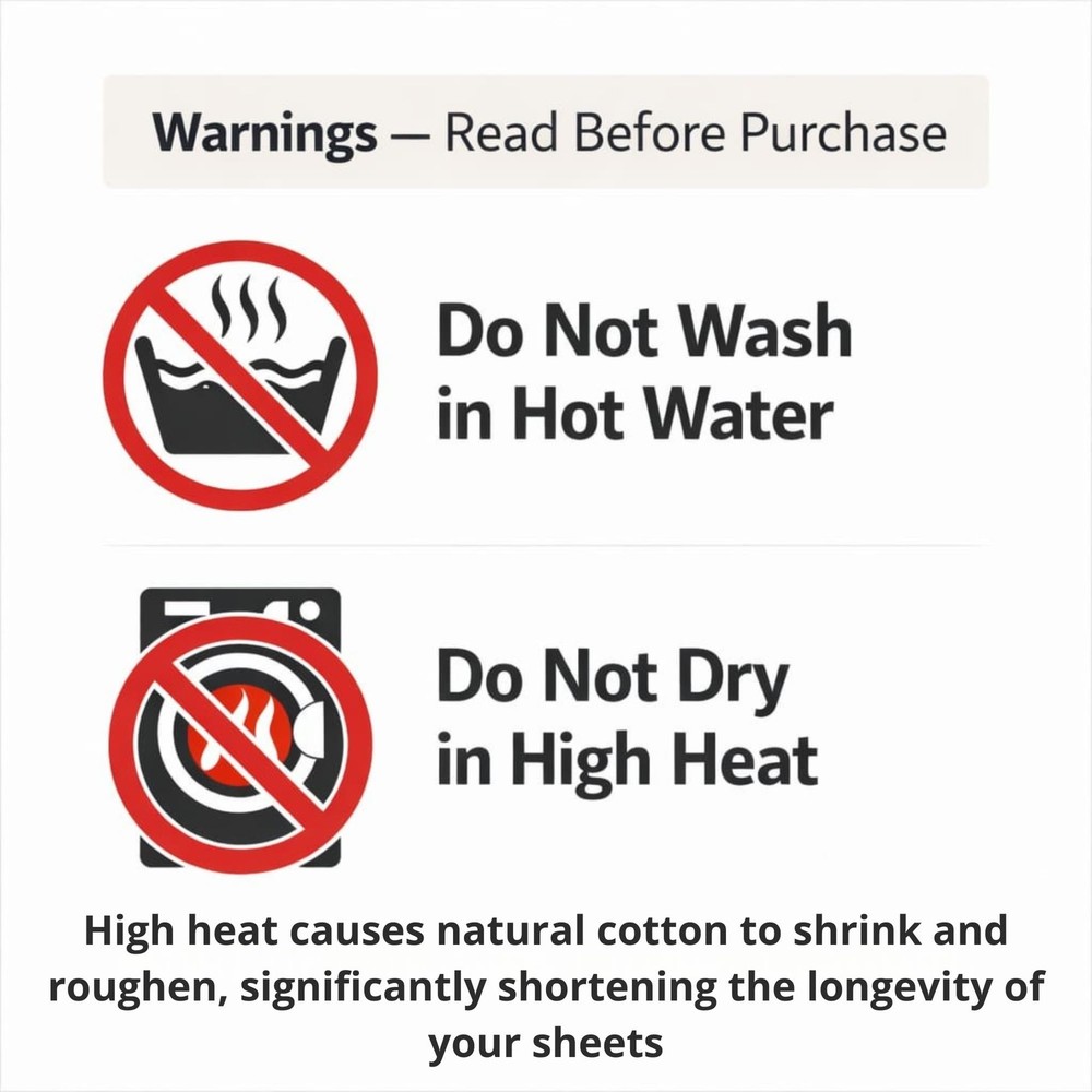 Egyptian Cotton Sheets Queen Size, 400 Thread Count Deep Pocket Bed Set – Sof...