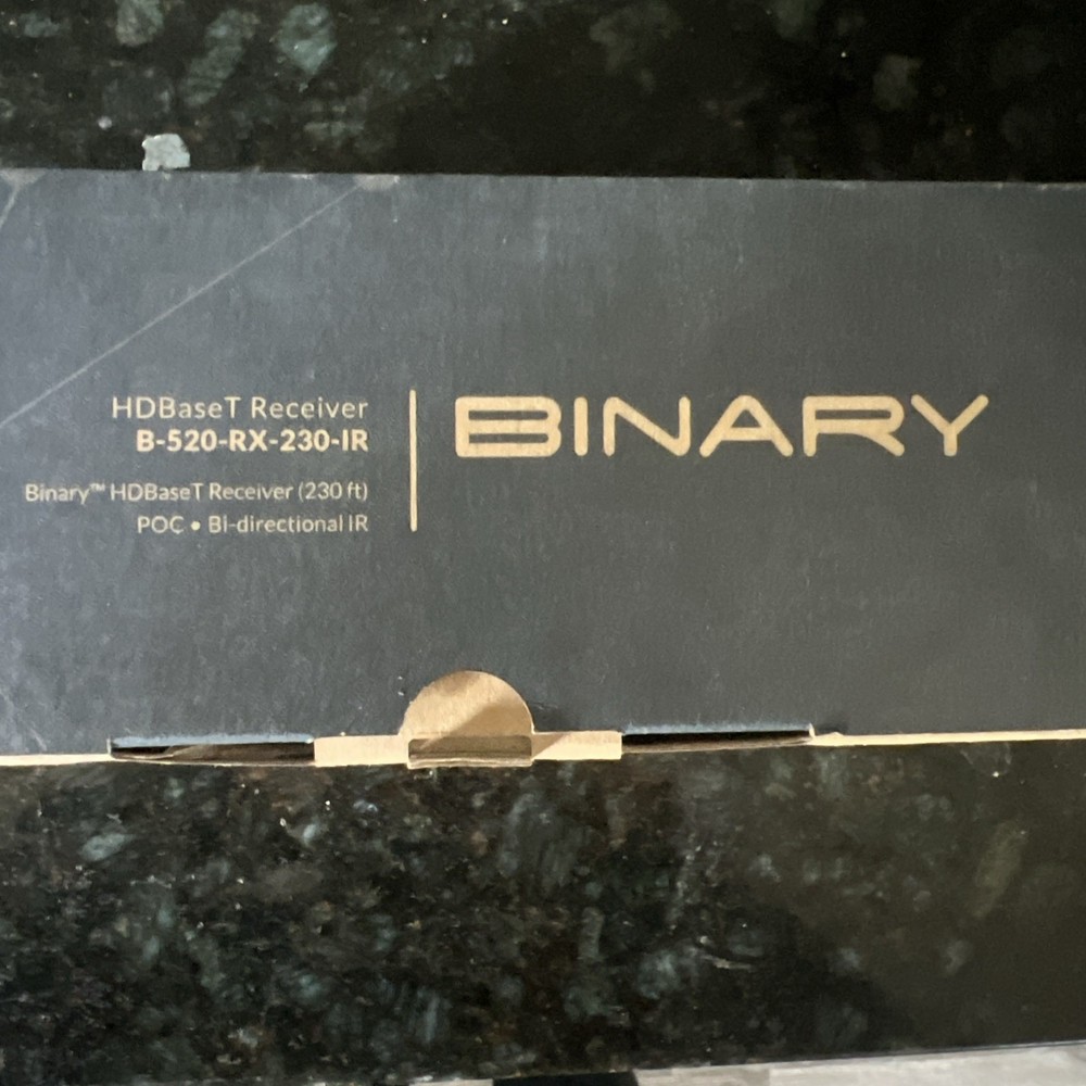 Binary B-520-RX-230-IR HDMI Extender RECEIVER Only