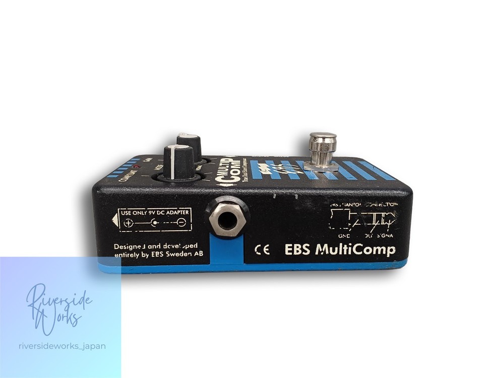 EBS MultiComp Compressor Effect Pedal for Guitar Used JP