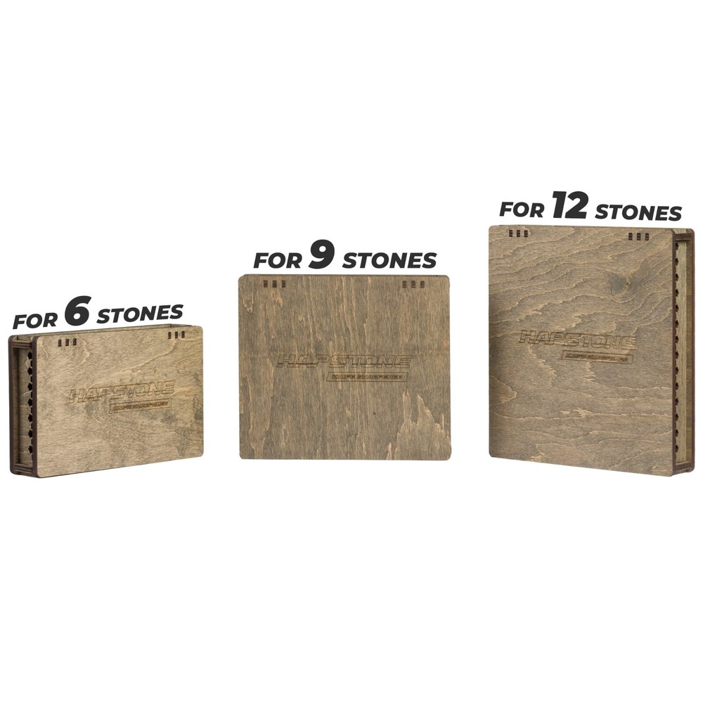 Case Hapstone for 12 Sharpening Stones