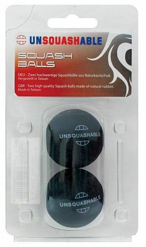 Unsquashable Squash Ball Balls Natural Rubber Extreme Slow Medium Quick