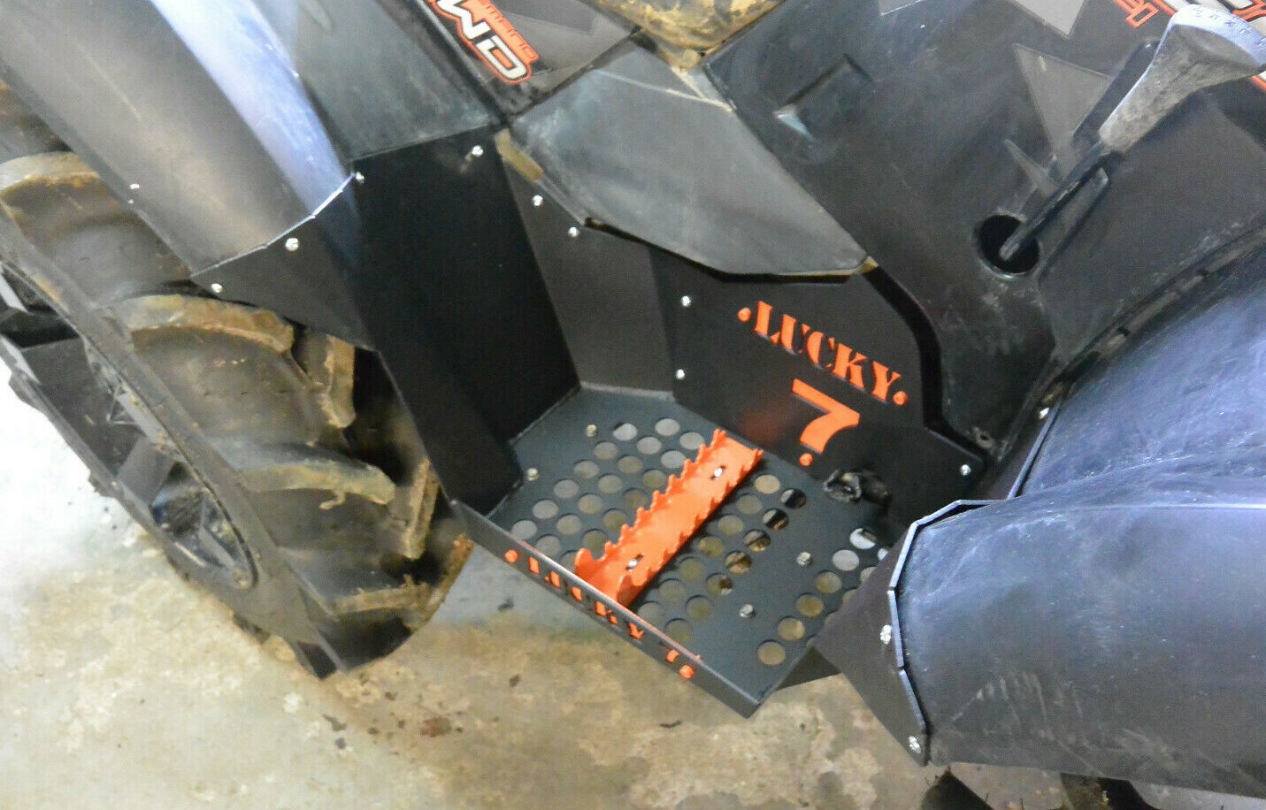 2016-2023 Polaris Sportsman Highlifter 850 & 1000 Metal Floorboards Footwells