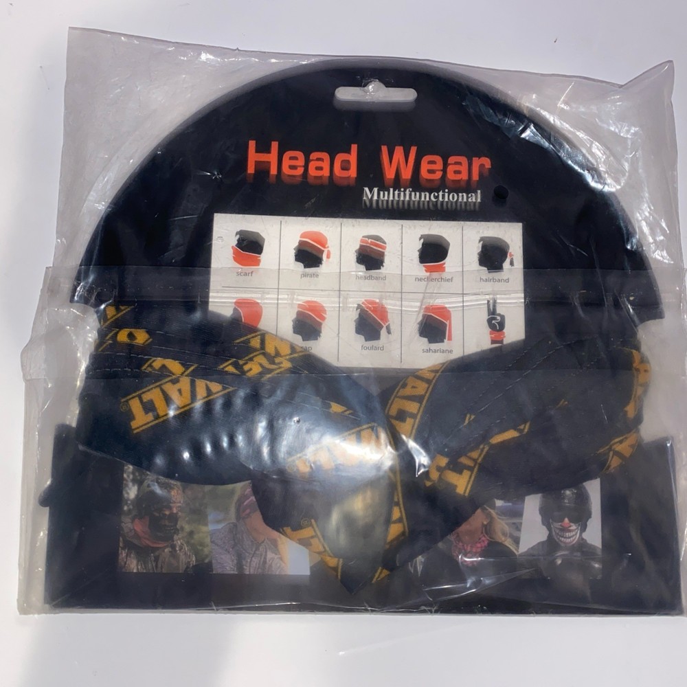 Dewalt Multi Functional Face Head Wear Covering Mask
