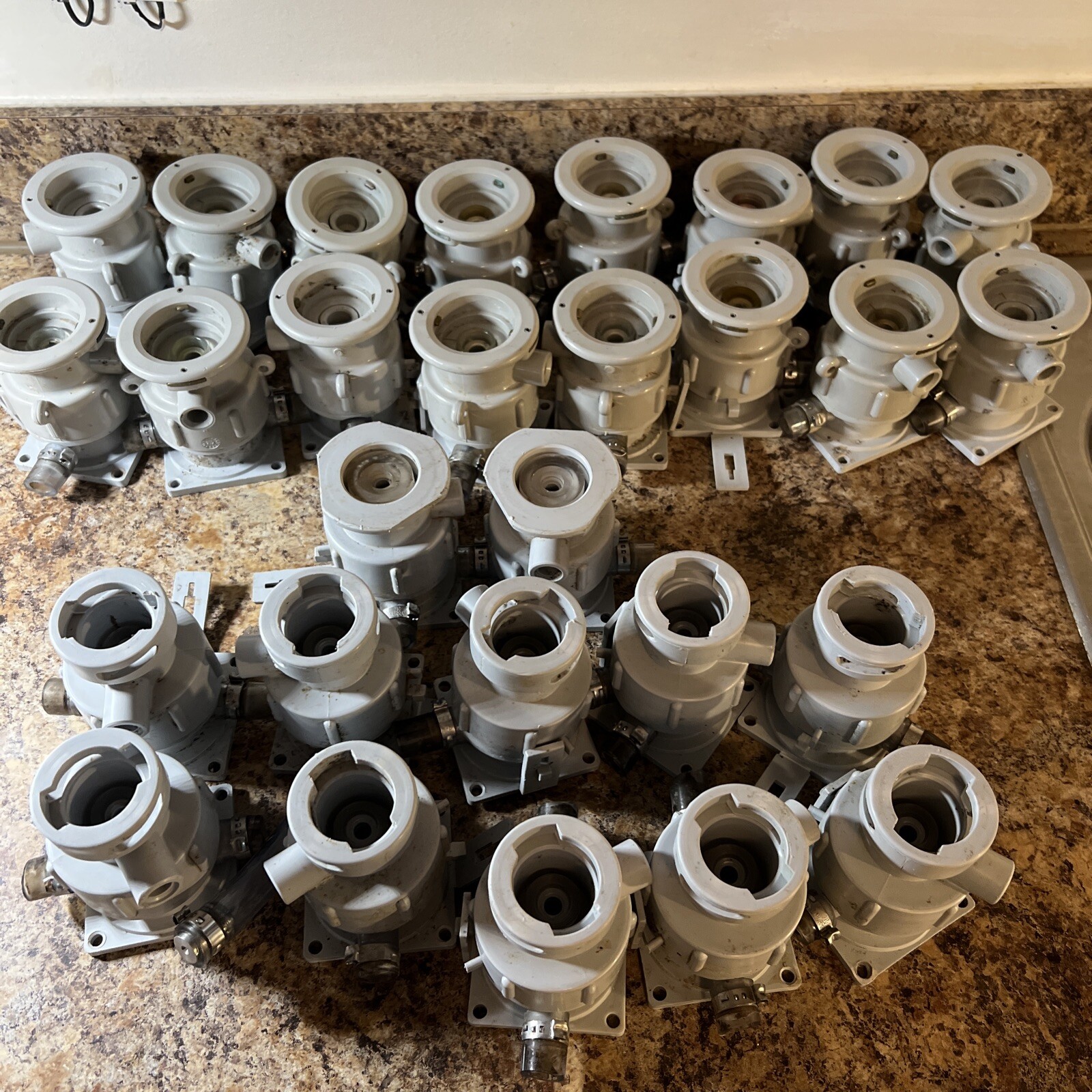 Cleaning System Cap for Sankey System Couplers : G, D, U,. Total of 28 Caps