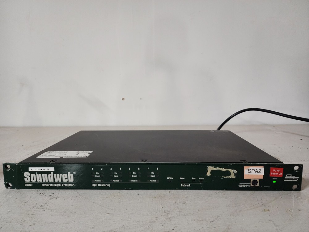 BSS SoundWeb 9088ii Networked Signal Processor