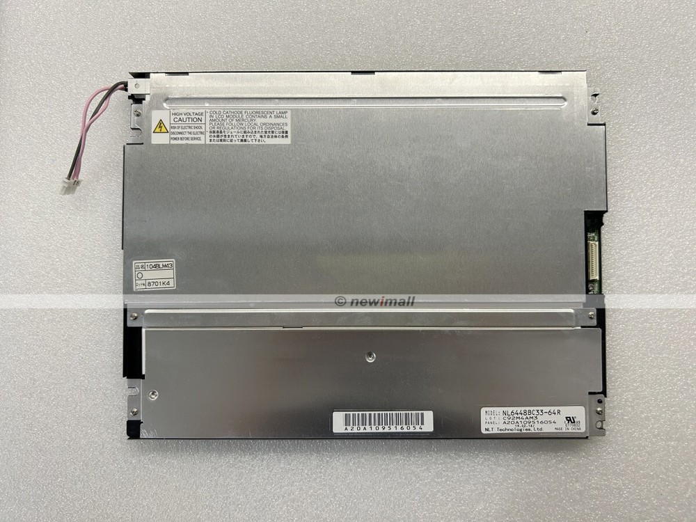 10.4" inch NL6448BC33-64 NL6448BC33-64R LCD display Screen Panel Replacement