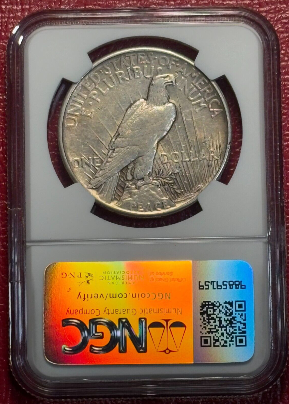 NGC XF45 1921 P PEACE SILVER DOLLAR-NICE ORIGINAL COIN-MAR505