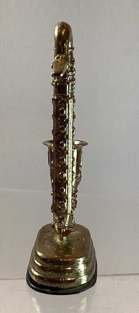 Diecast Bronze Pencil Sharpener Saxophone