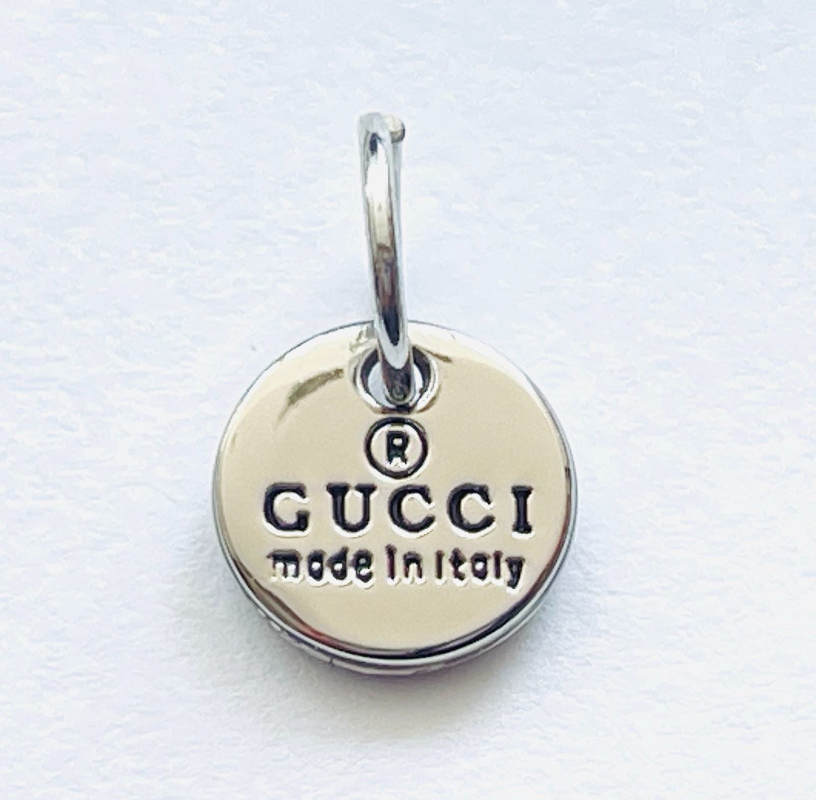 Gucci  Pendant  0.5  inch zipper pull