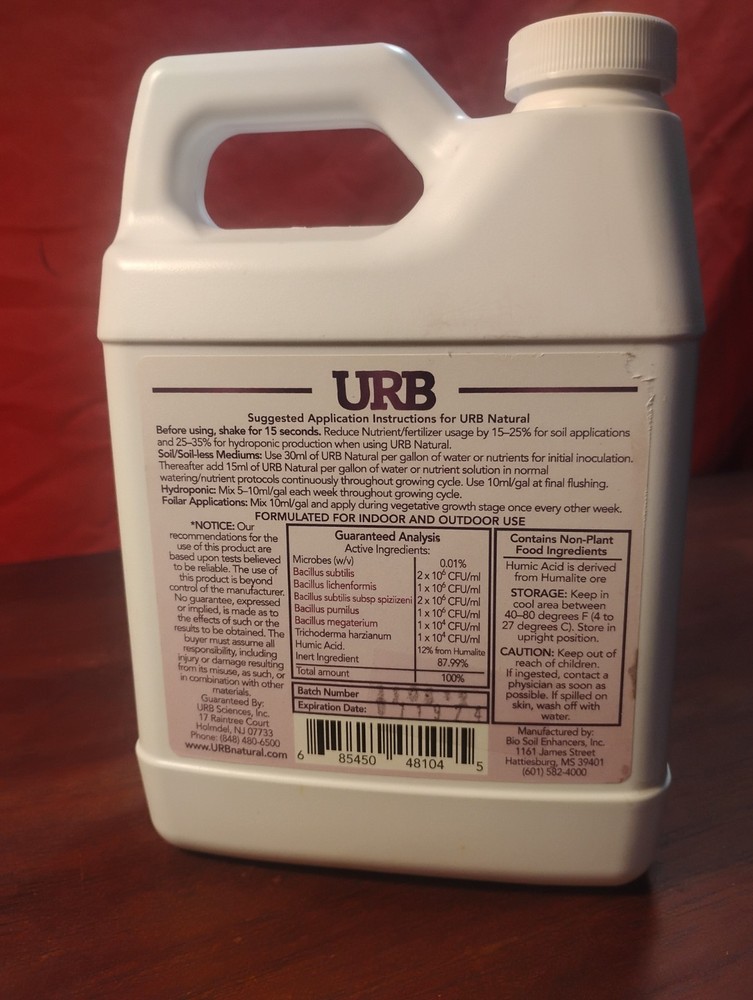 URB Natural Microbial Inoculant