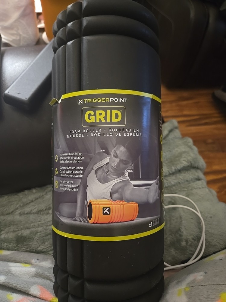 TriggerPoint Grid 1.0 Foam Roller 13" Multi-Density Massage Roller Deep Tissue
