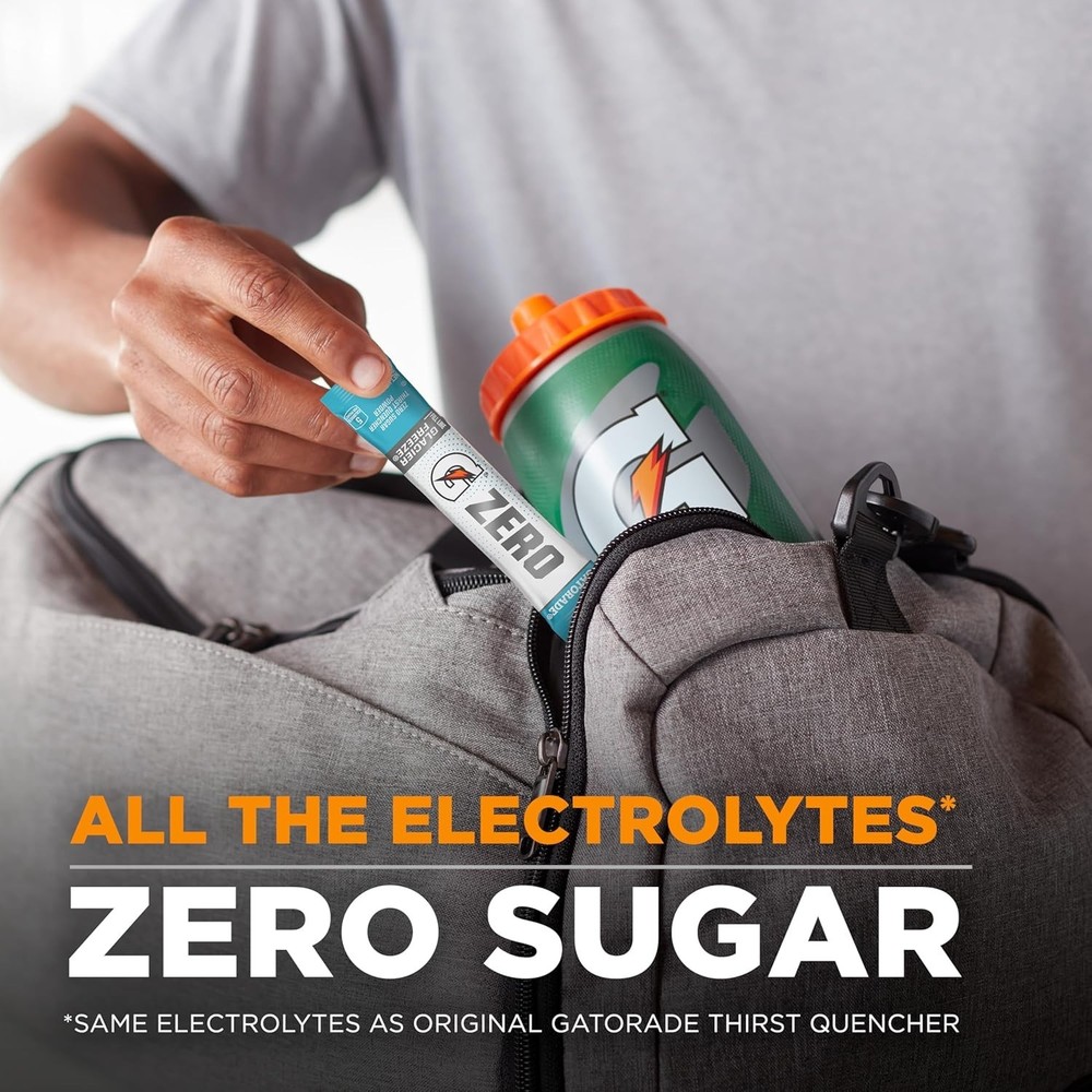 Gatorade Zero Powder Pack - 50 Sticks, Glacier Cherry/