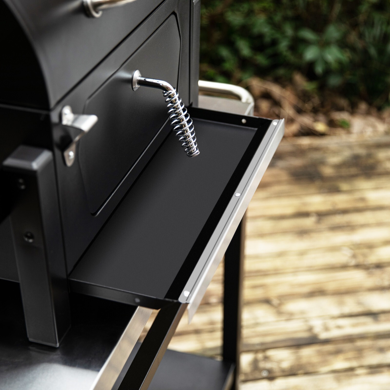 Royal Gourmet Portable Charcoal Grill w/ Side Handle Outdoor Tabletop BBQ Cooker