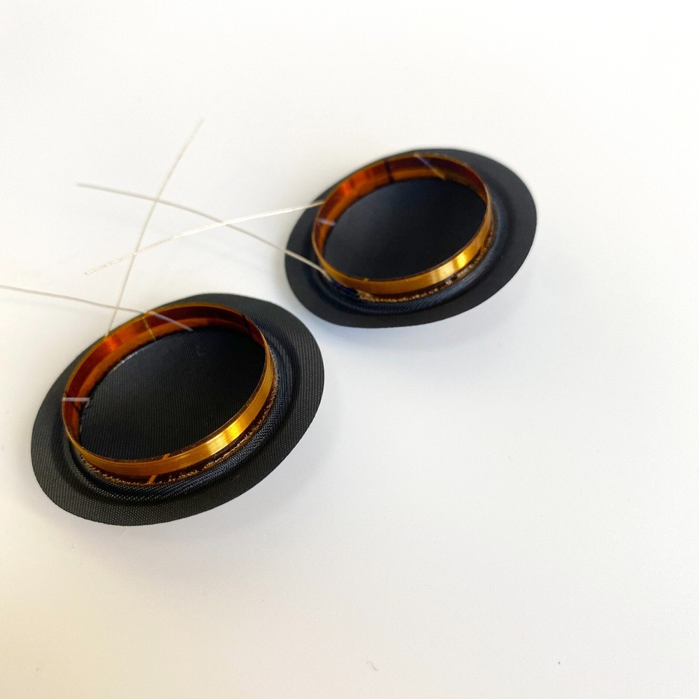 2 Replacement 1" Silk Diaphragms For Infinity Reference 2, 3 Tweeter 902-4606 8Ω