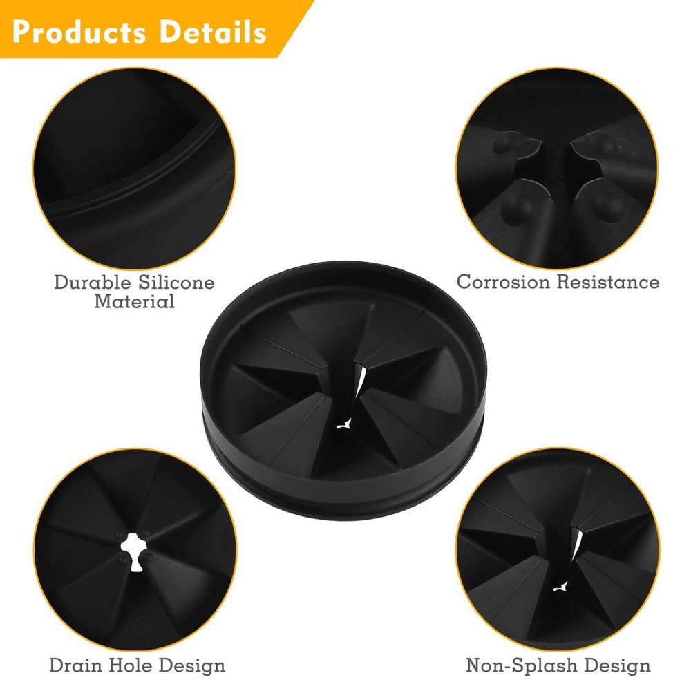 Sink Baffle, Replacement for Evolution, Garbage Disposal Splash Guards,Quite ...