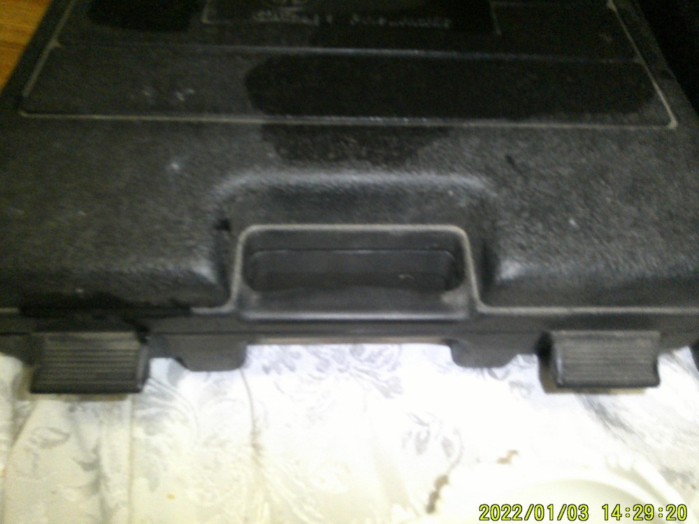 2 THE SAME EMPTY CHICAGO PNEUMATIC PLASTIC CASES IMPACT WRENCH SOCKETS