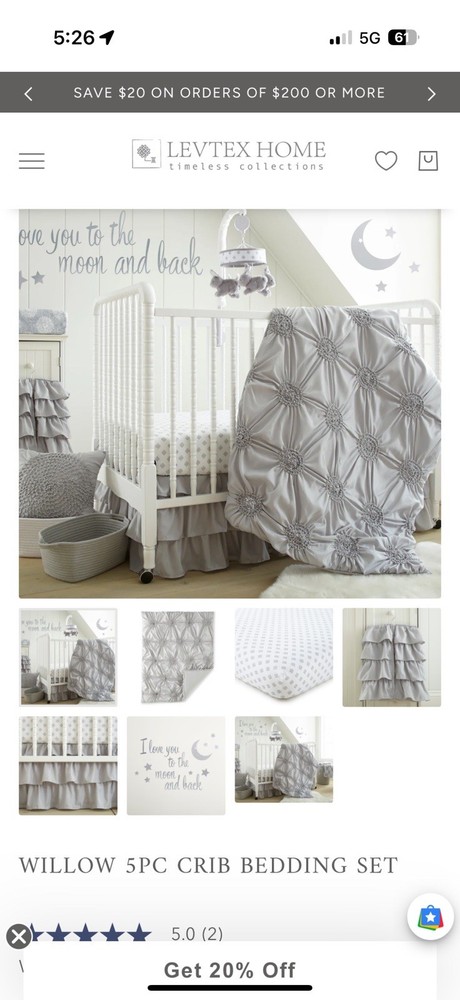 Levtex Baby Crib Set