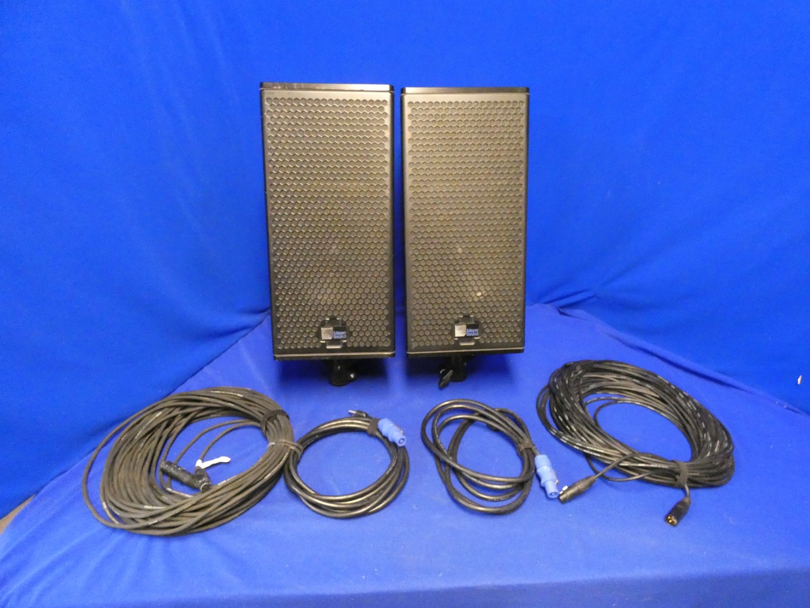 Meyer Sound UP Junior Powered Loudspeaker QTY 2 w/Power Cords, Pelican 1640 Case