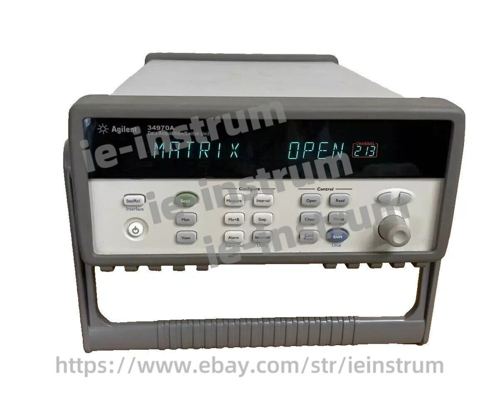 1 pc only!Agilent 34970A Data Acquisition Switch-Nice