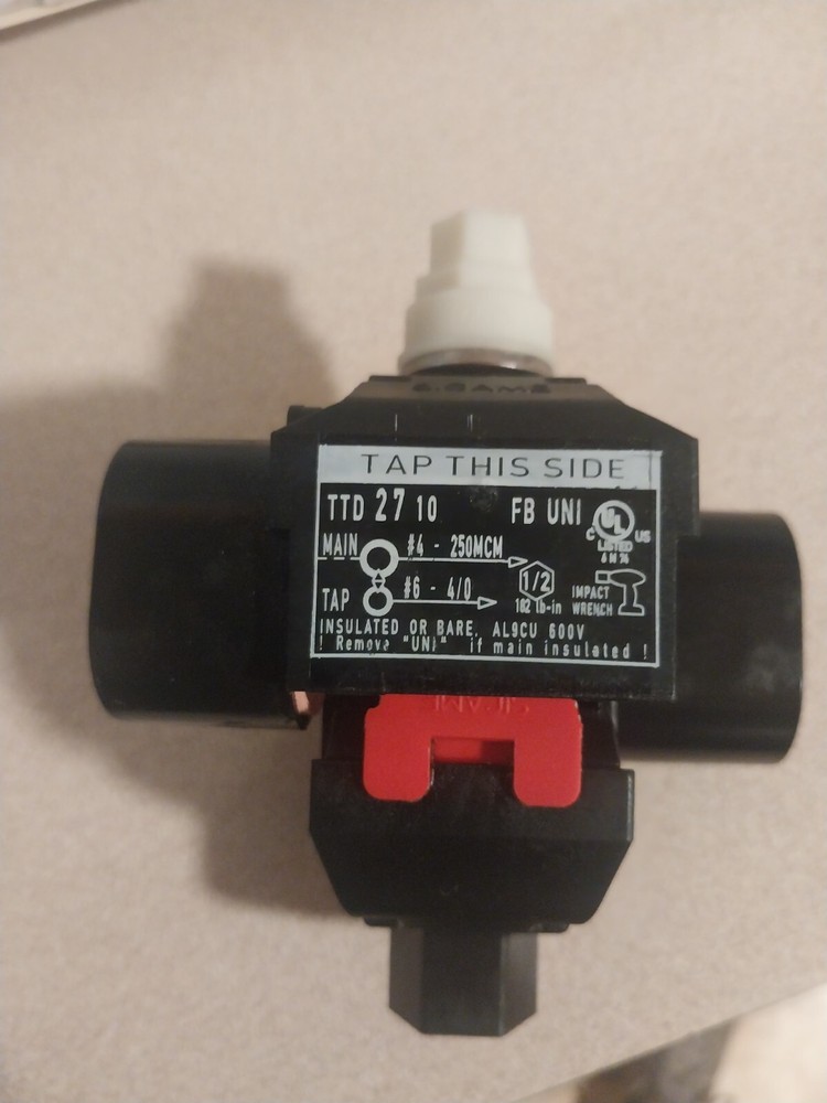 3 pack sicame ttd2710fbuni insolated piercing connector