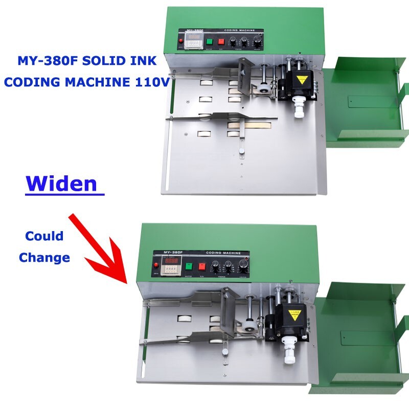 MY-380F Auto Dry Ink Batch Coding Machine Efficient Date Coder Auto Counting