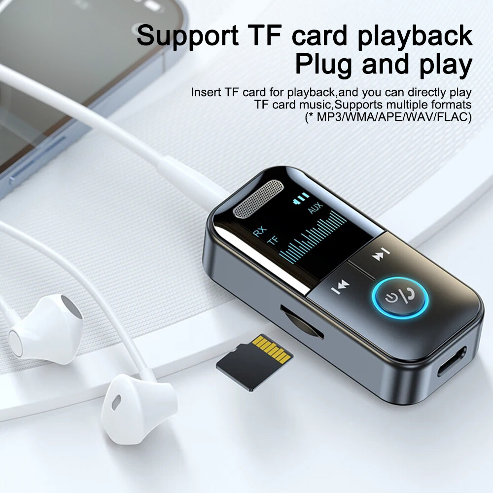 4IN1 Bluetooth 5.4 Receiver & Transmitter Wireless 3.5mm Aux Audio Adapter*