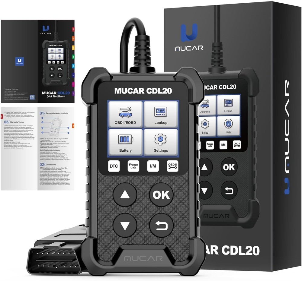 Mucar CDL20 obd2 reader Car Diagnostic Scanner Automotive OBD fault code reader