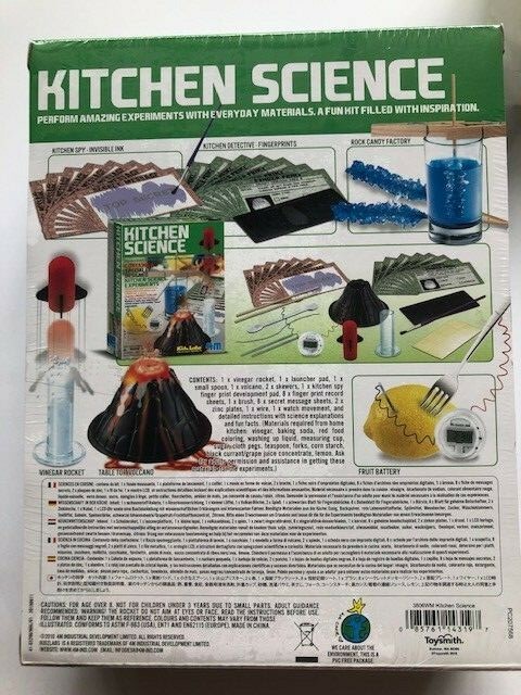 Kidz Labs Kitchen Science Fun Science Products 6 Kitchen Experiments BNIB Summer