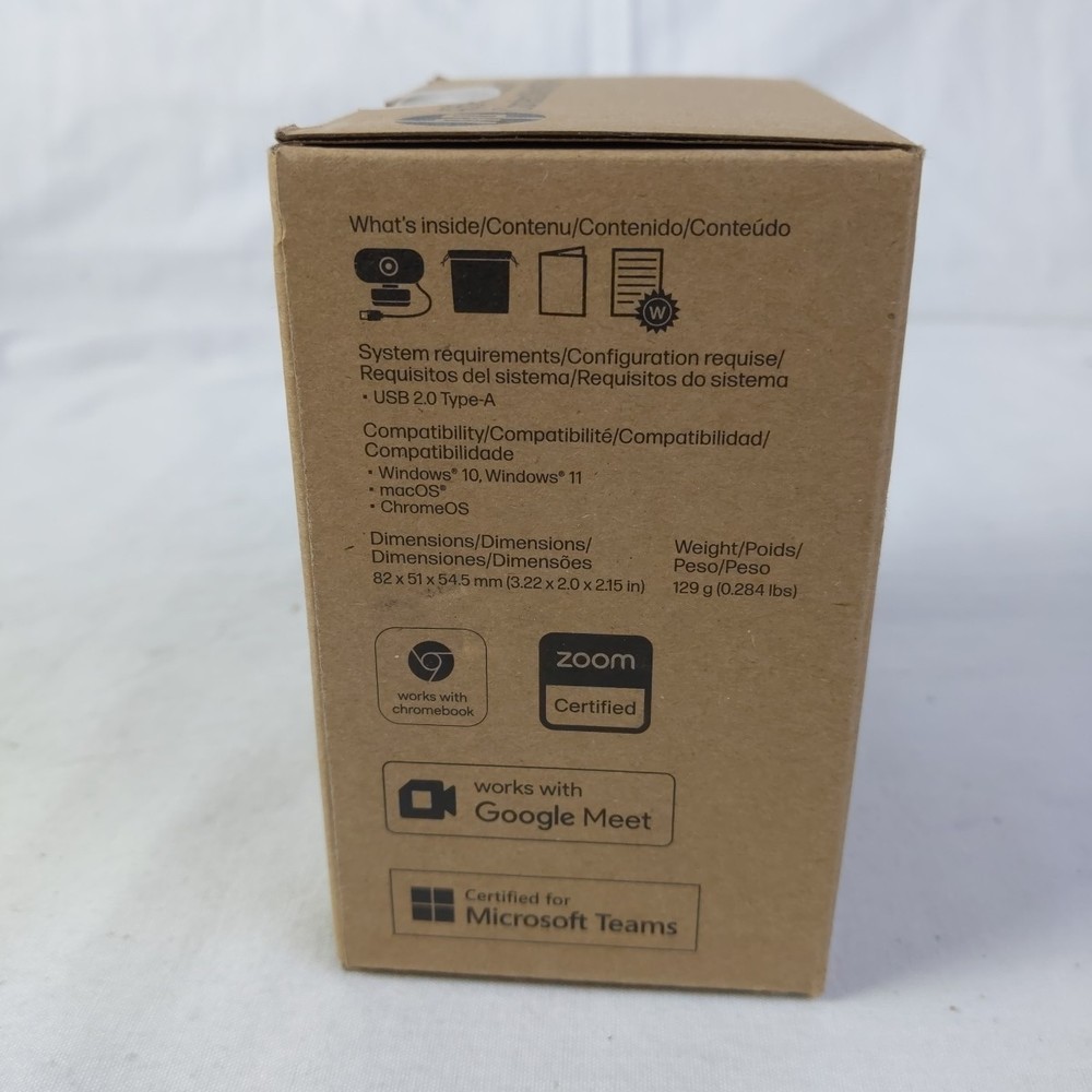 HP 435 Webcam 2 Megapixel 60 fps USB 2.0 Type A 77B10AAABA