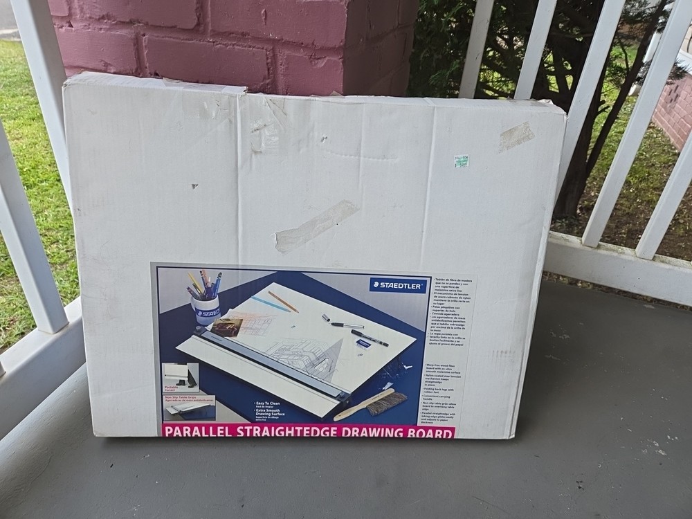 Portable Staedtler Parallel Straightedge Drawing Board