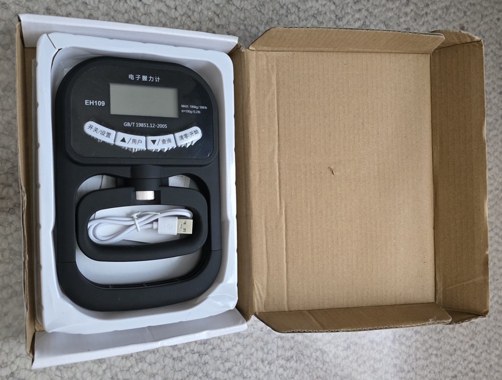 Electronic Grip Ergometer Hand Dynamometer Model: EH109
