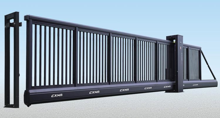 4400lbs Automatic Electric Sliding Gate Opener Motor Operator w/Remote Control