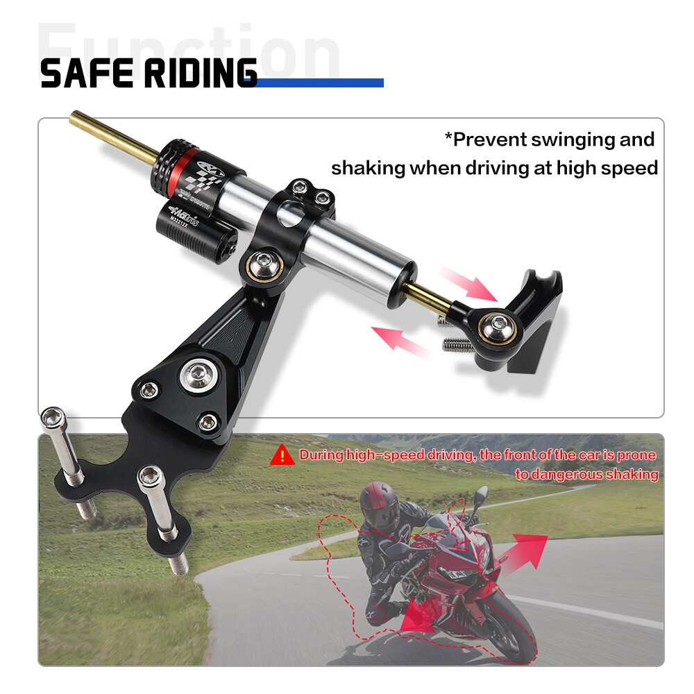 CBR 650R Damper Absorber Kit For Honda CBR650R Steering Stabilizer 2023 2024