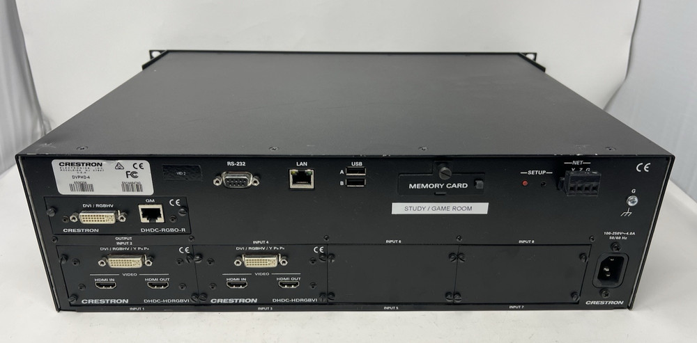 Crestron DVPHD-4 High-Definition Digital Video Processor