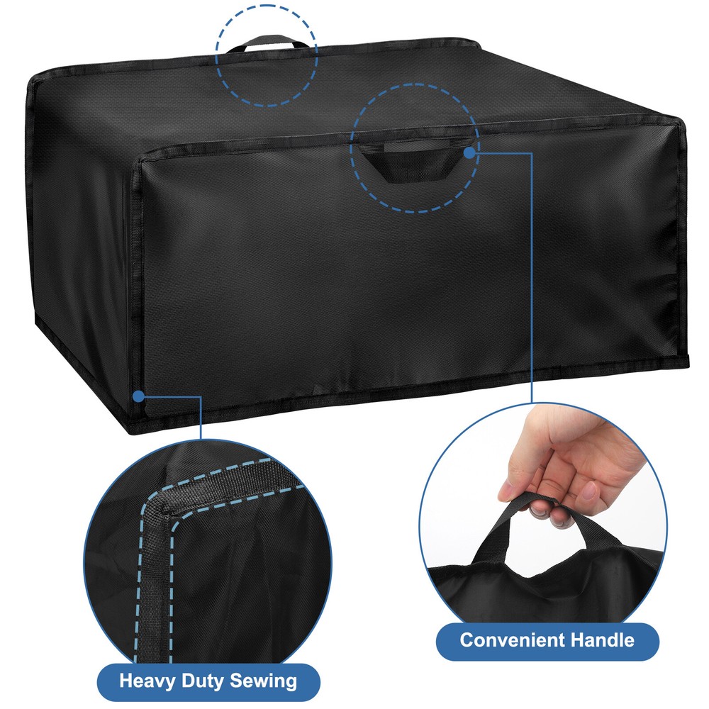 2PCS Universal Printer Dust Covers with Storage Bag & Handle, 210D Oxford Fabric