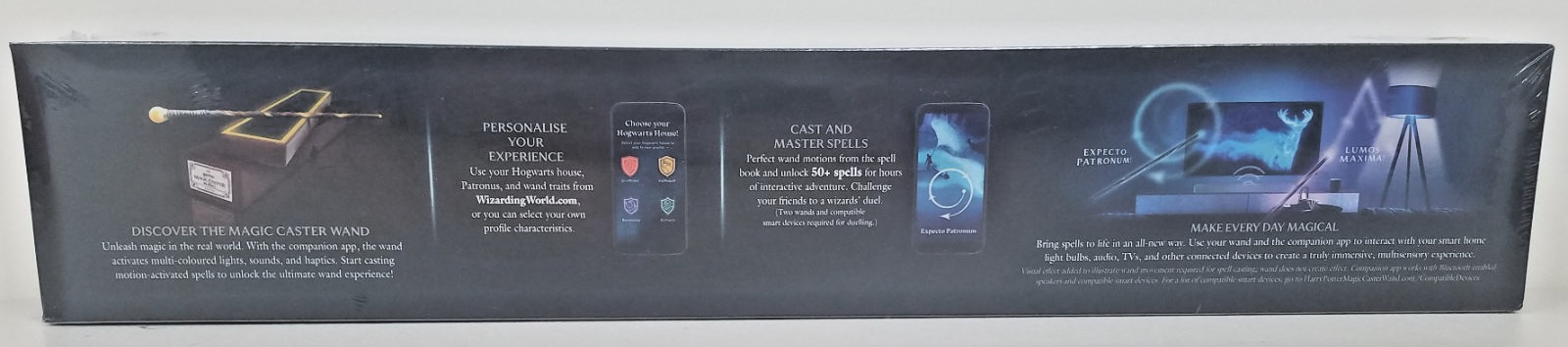 BRAND NEW RARE Harry Potter Magic Caster Wand Loyal NEW in Sealed/Unopened Box