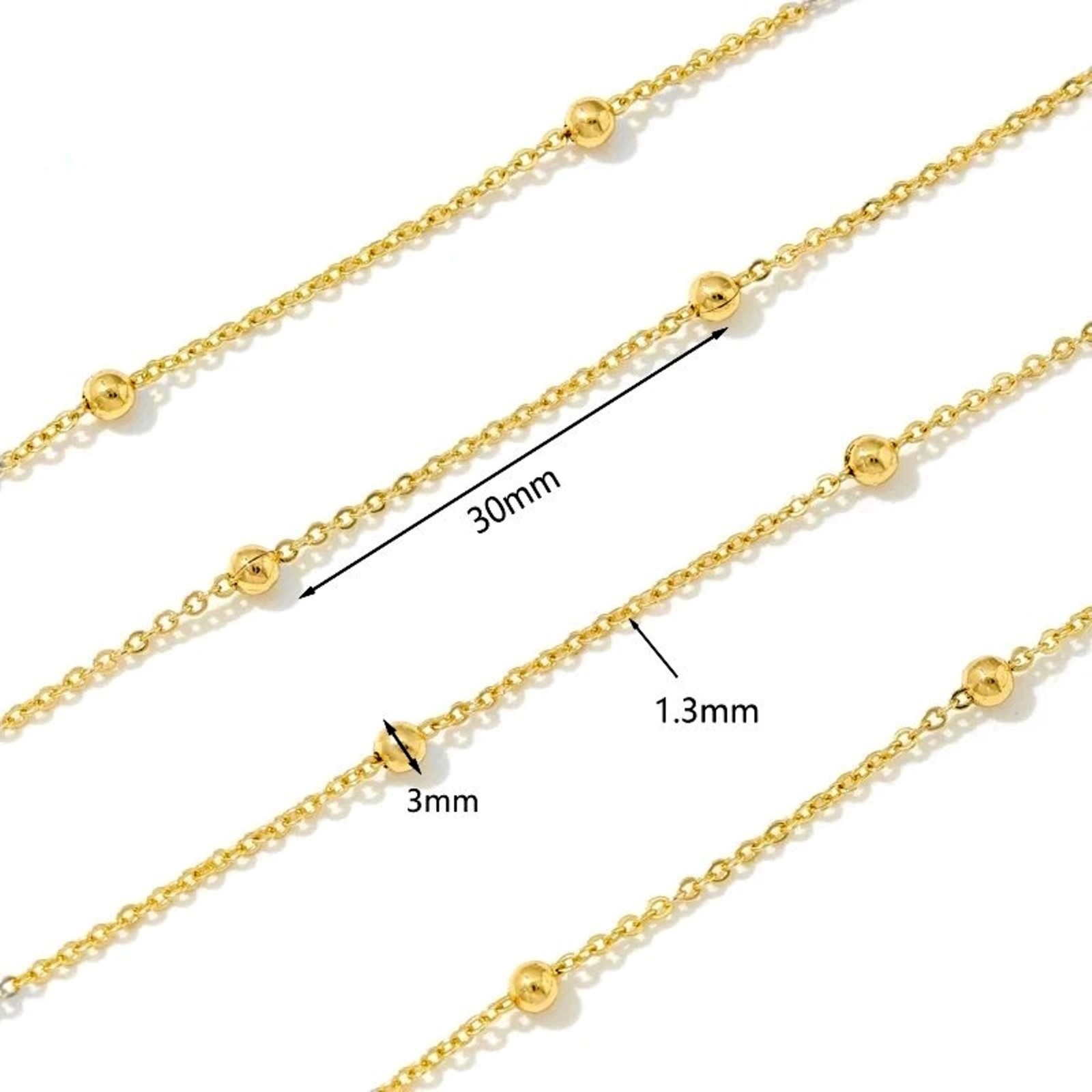 DIY Jewelry Necklace Bracelet, Making 14K Gold Filled Cable Chains