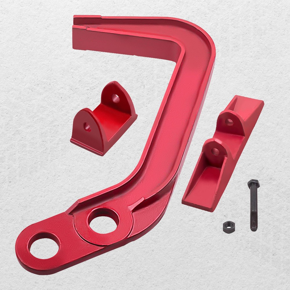 6 TON Auto Body Frame Jumbo Deep Hook Clamp Hook Up Chassis Dent Puller set 19"