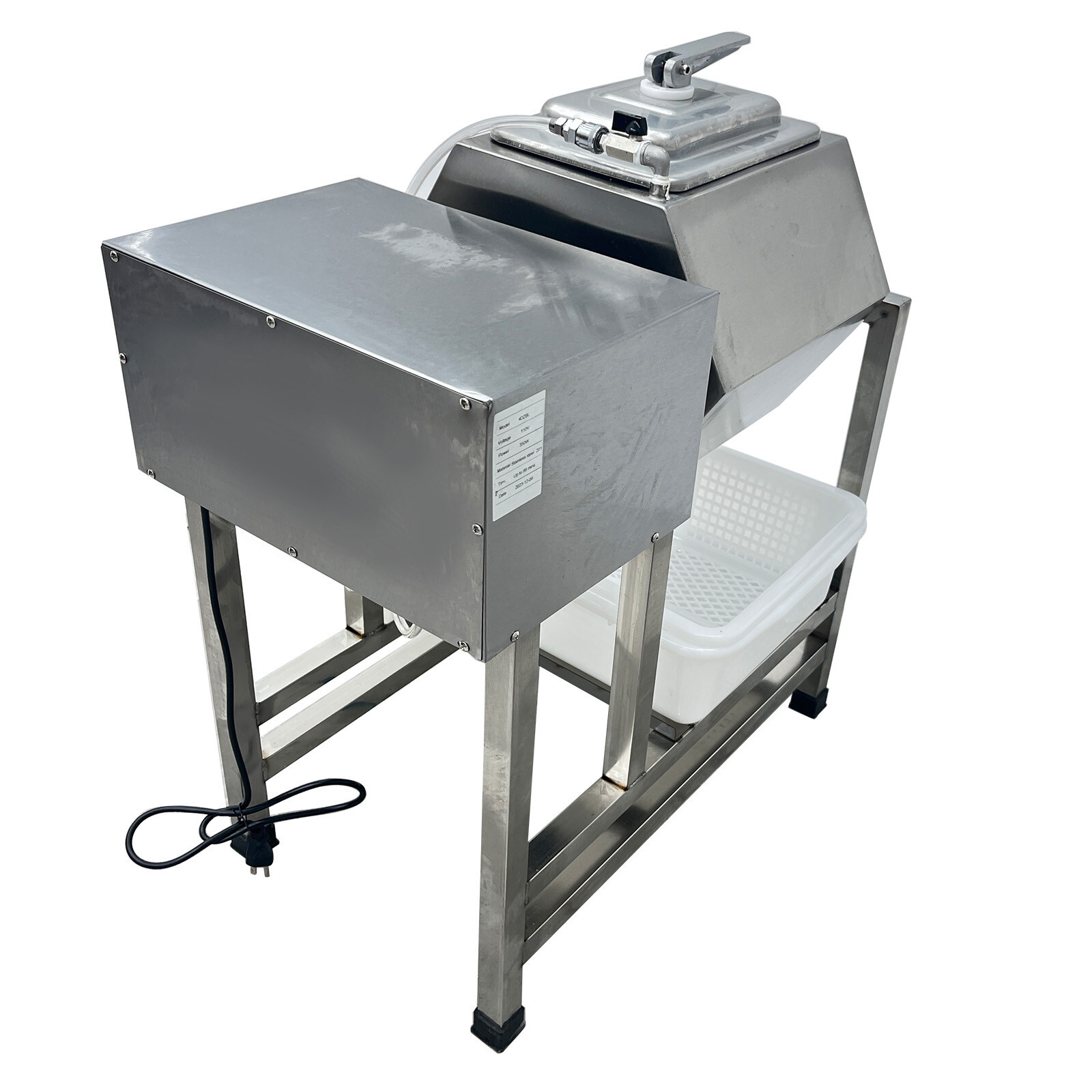 110V Vacuum Tumbler Marinator 38L Meat Processing Chicken Marinated Machine
