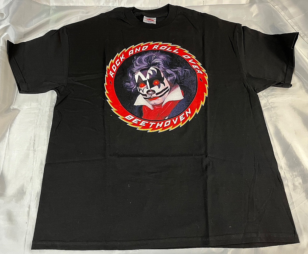 KISS Symphony Alive IV PROMO Official T-Shirt Size XL Rare Unused Australia Gene