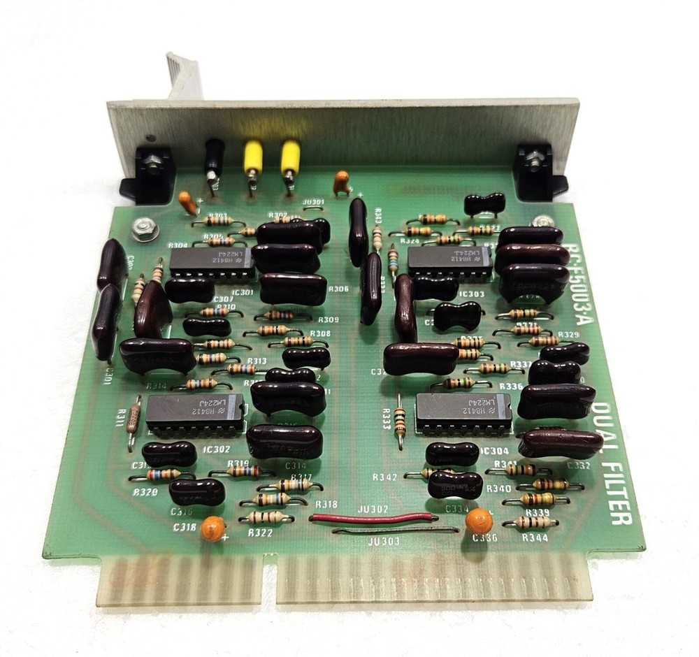 TELEMOTIVE RC-E5003 DUAL FILTER PCB CIRCUIT CARD RC-E5003A