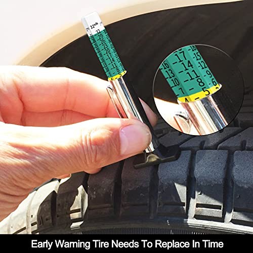 88702 Smart Color Coded Tire Tread Depth Gauge 1 Pack