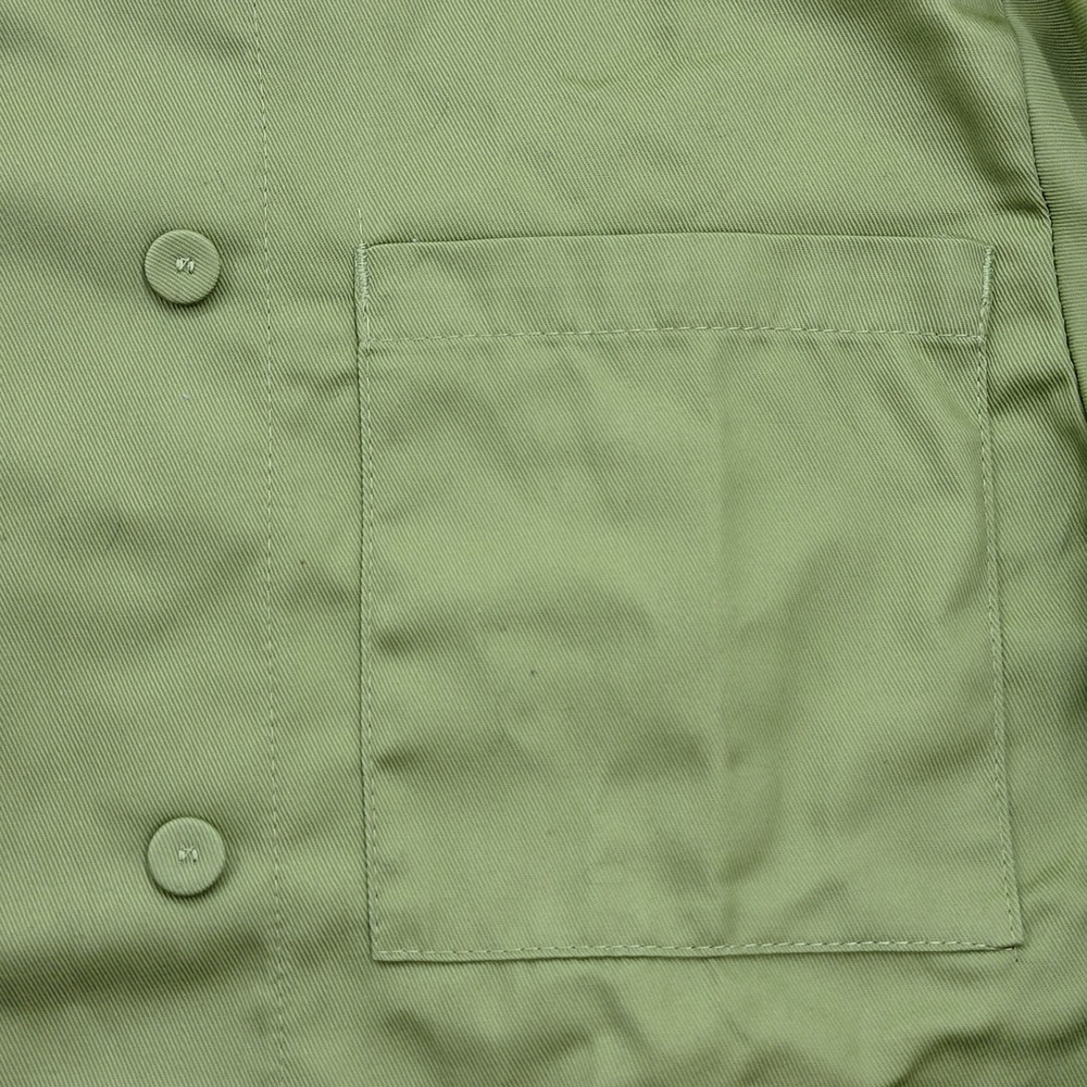 NWT Chef Works coat Medium avocado green Kitchen jacket