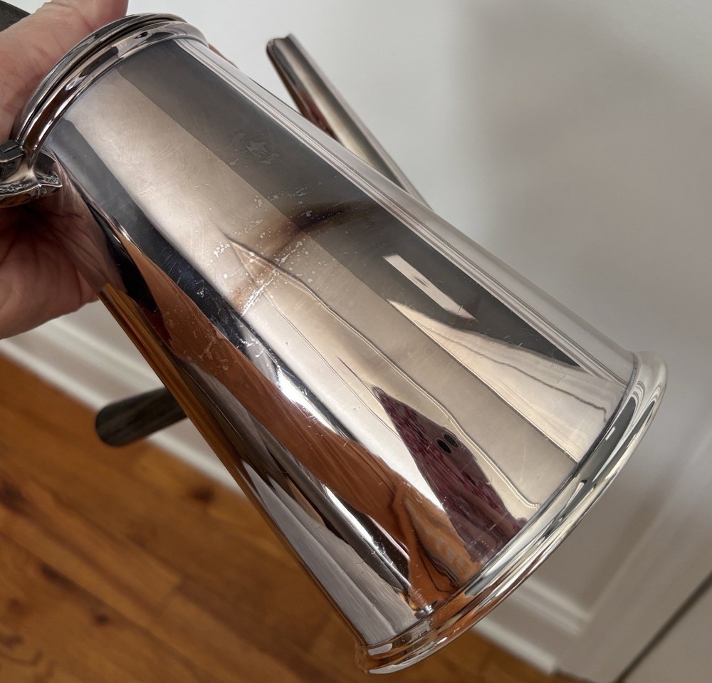 Vintage Sheffield Silver Co Coffee Set w Wilcox Tray MCM Silverplate EPC