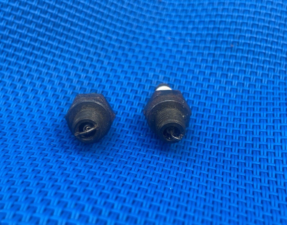 2 CHAMPION SPARK & GLOW PLUG MODEL AIRPLANE TETHER CAR ENGINE IGNITION