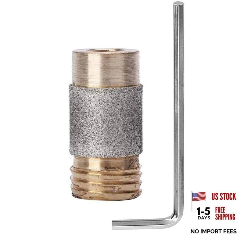 3/4 Inch Diamond Grinding Bits with Brass Core for Stained Glass, Efficient