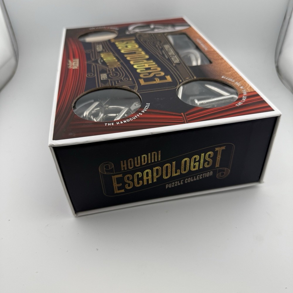 Professor Puzzle Houdini Escapologist 4 Collection, used, missing solutions