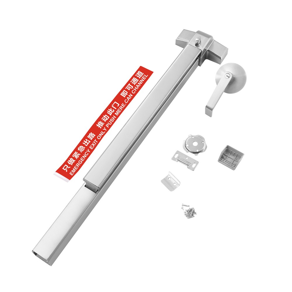 Commercial Door Push Bar Exit Panic Device Lock Emergency Hardware Latches Tool