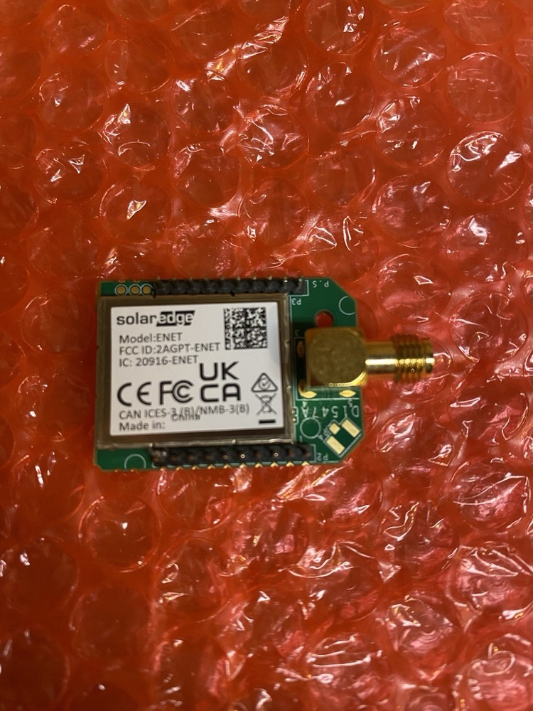 SolarEdge Energy Net Plug-In / Wireless Mesh Network /Model: ENET D1547A